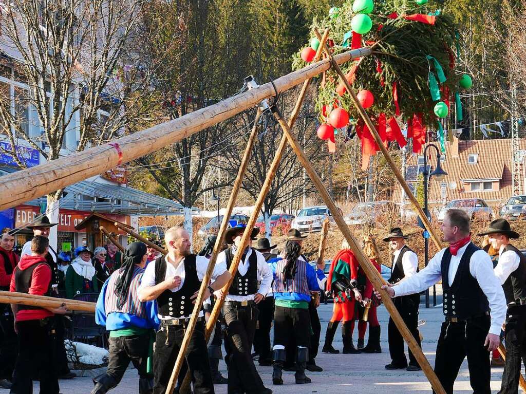 Eindrcke vom Fasnetauftakt in Neustadt und am Titisee