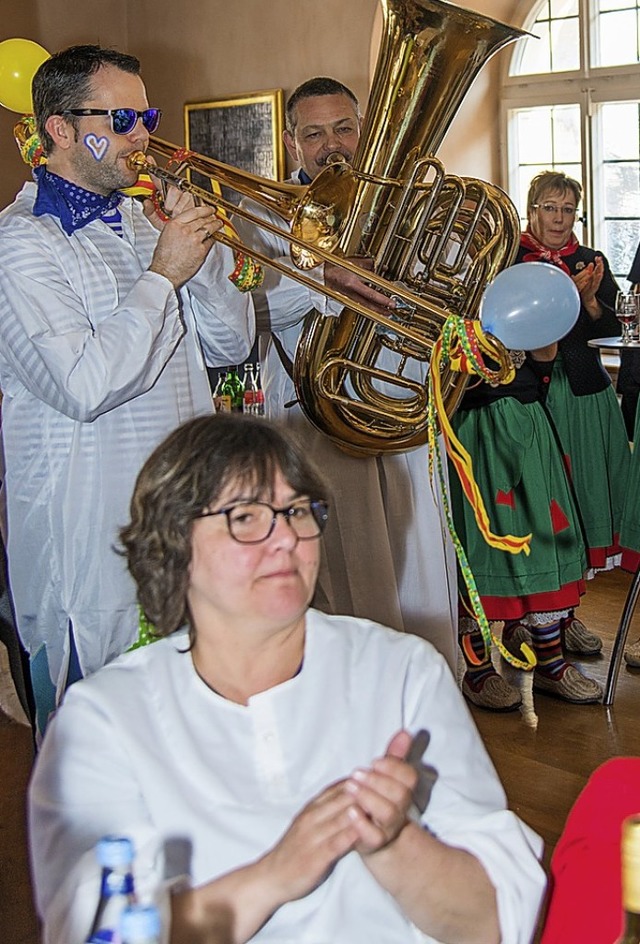 Brgersaal war fest in nrrischer Hand.  | Foto: Olaf MIchel