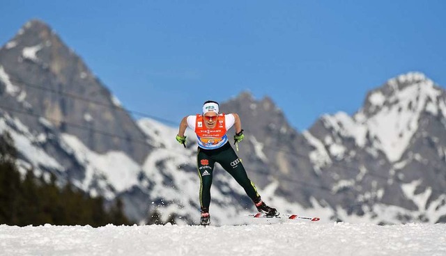 Alles rausgehauen in der Tiroler Bergw...sberg lief ein famoses Staffelrennen.   | Foto: dpa