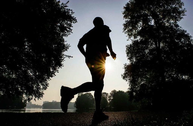 Einen Jogger hat ein freilaufender Hund in die Wade gebissen.  | Foto: Paul Zinken