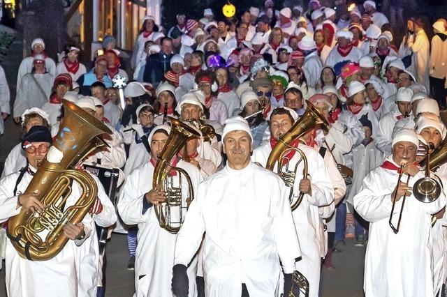 Abends geht die Party richtig los