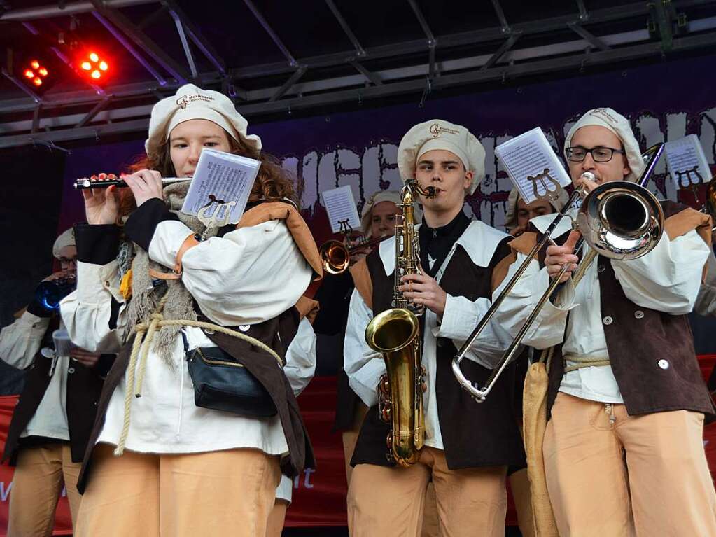 Auftritt des Musikvereins Degerfelden