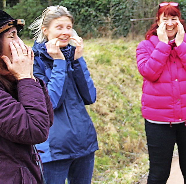 Augenspaziergang: Sehtrainerin Ina Dre...e sich die uglein entspannen lassen.   | Foto: Monika Weber