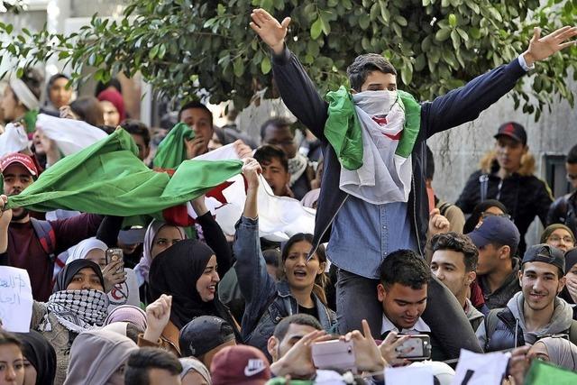 Massenproteste in Algerien