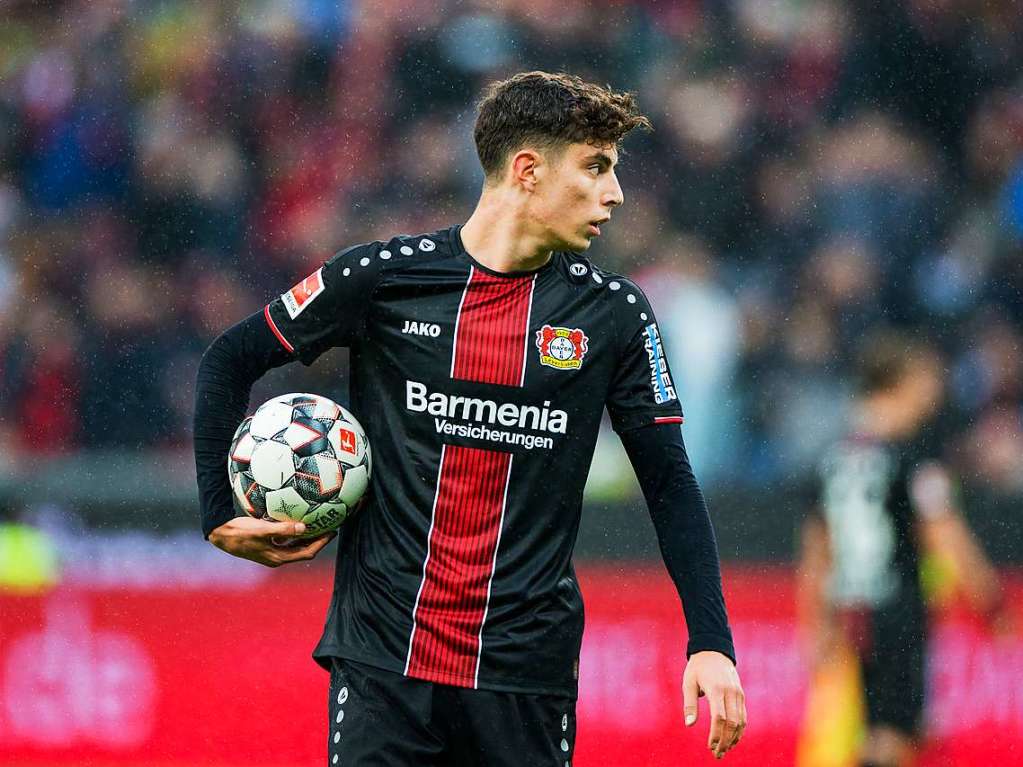 Kai Havertz zeigte gegen die Freiburger eine gute Leistung.