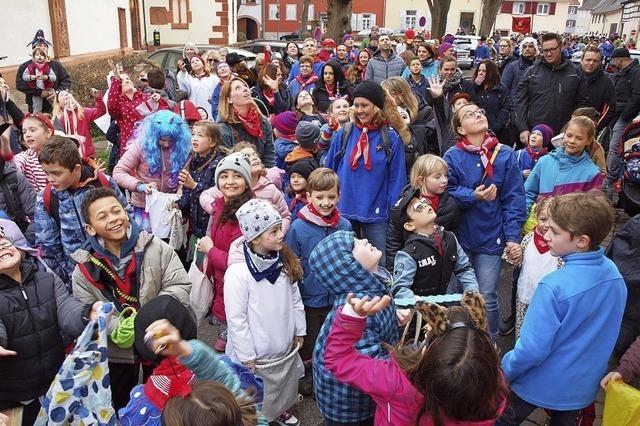 Narresome zieht durch Kenzingen