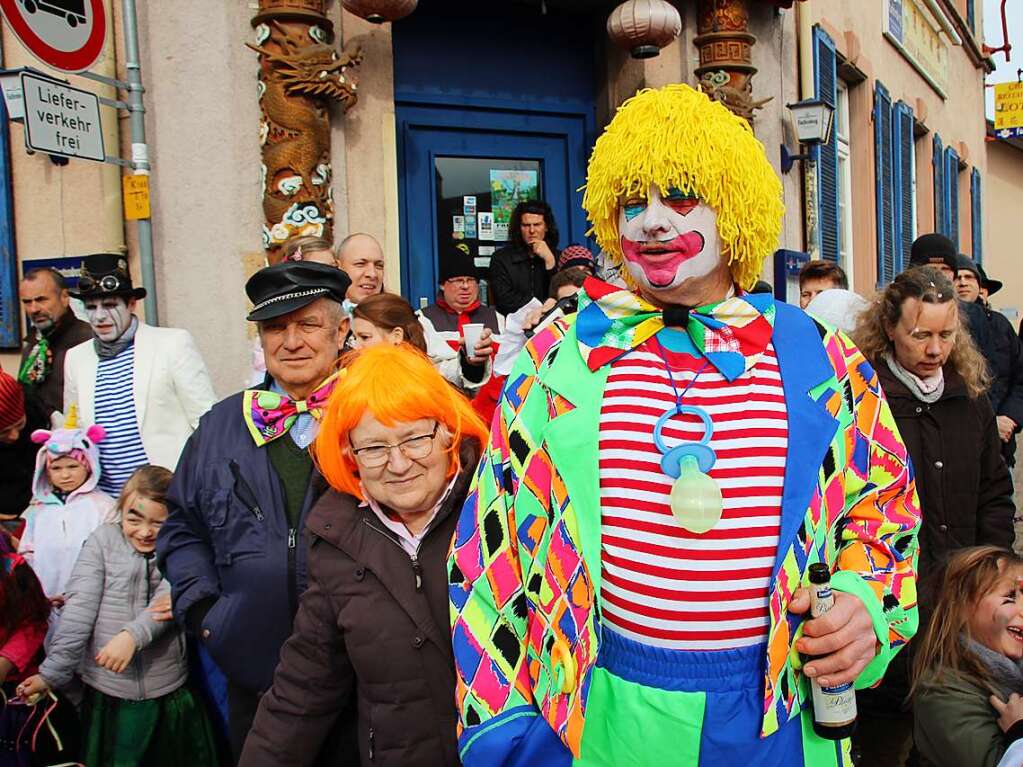 Bunt und ausgelassen: der Gottenheimer Fasnachtsumzug