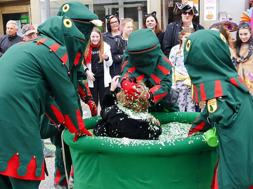 Schn war’s in Wehr beim Umzug am Sonntag.