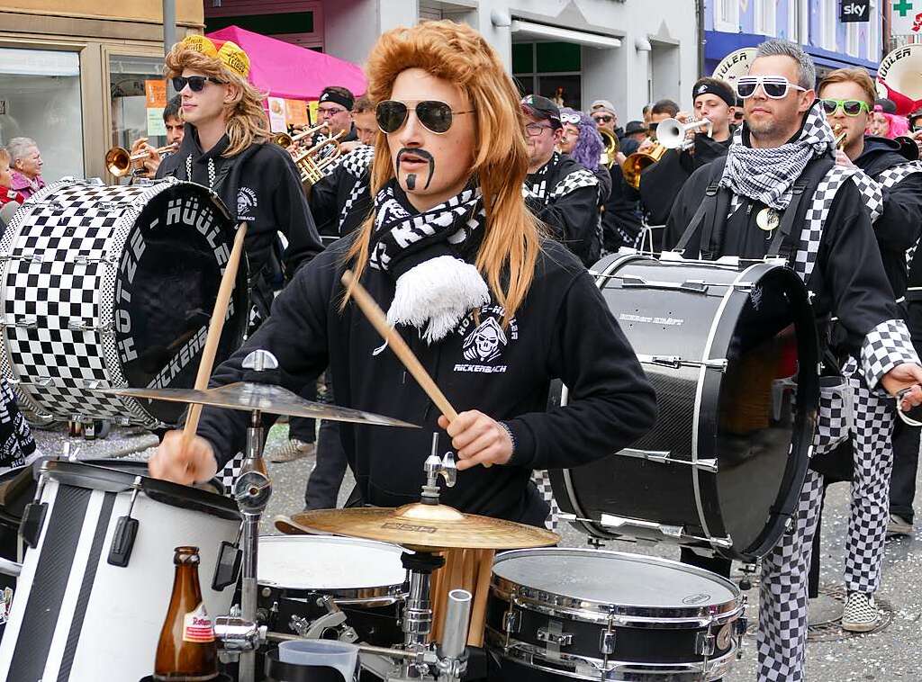 Schn war’s in Wehr beim Umzug am Sonntag.