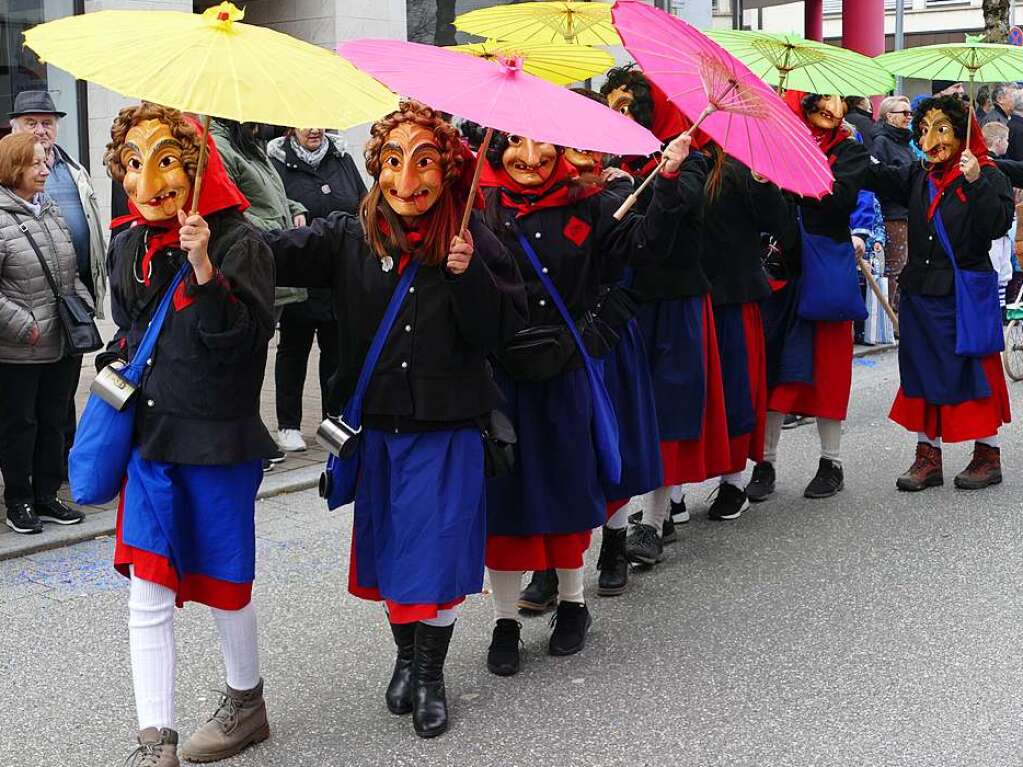 Schn war’s in Wehr beim Umzug am Sonntag.