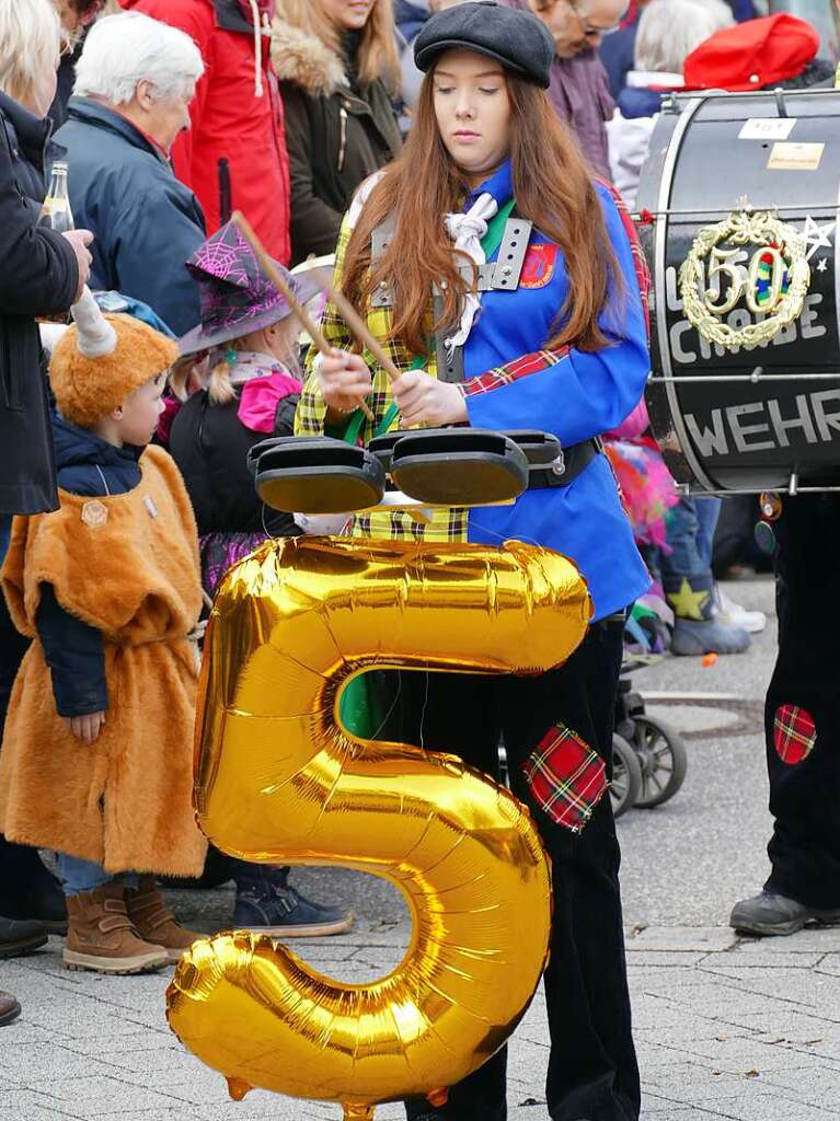 Schn war’s in Wehr beim Umzug am Sonntag.