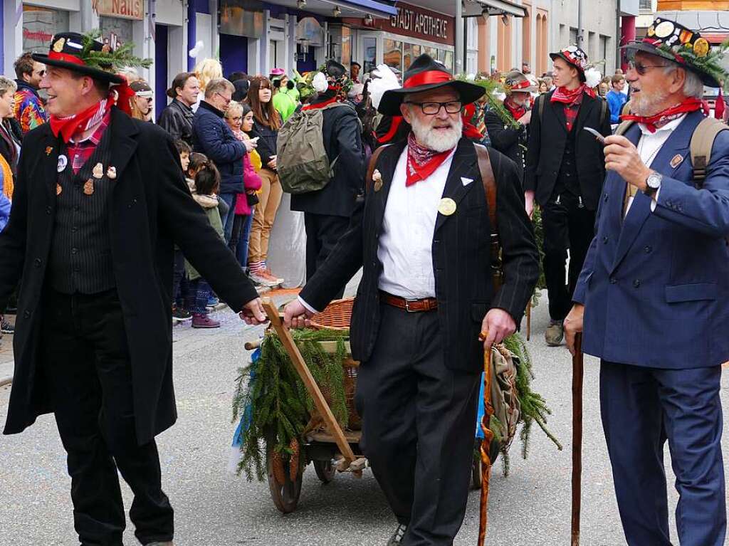 Schn war’s in Wehr beim Umzug am Sonntag.