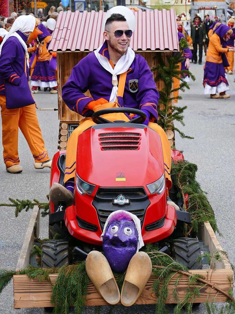 Schn war’s in Wehr beim Umzug am Sonntag.