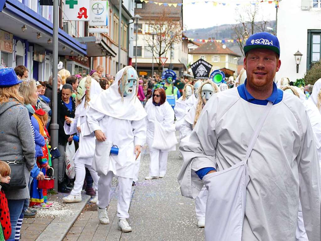 Schn war’s in Wehr beim Umzug am Sonntag.