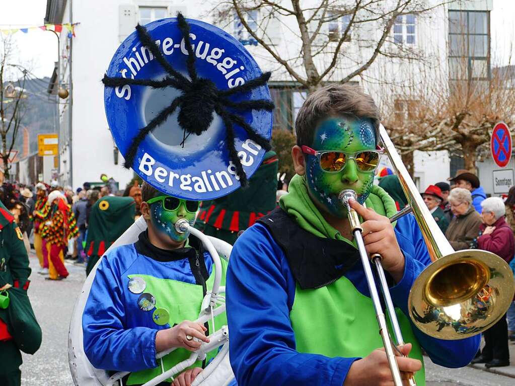 Schn war’s in Wehr beim Umzug am Sonntag.