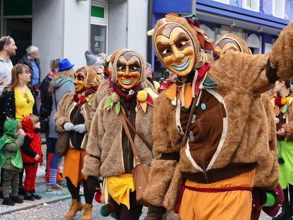 Schn war’s in Wehr beim Umzug am Sonntag.