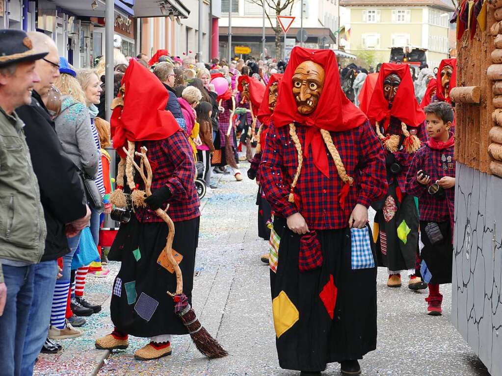 Schn war’s in Wehr beim Umzug am Sonntag.