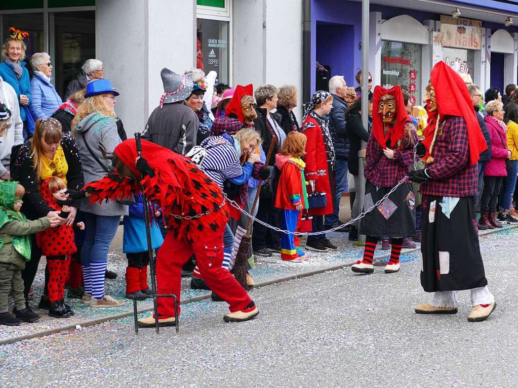 Schn war’s in Wehr beim Umzug am Sonntag.