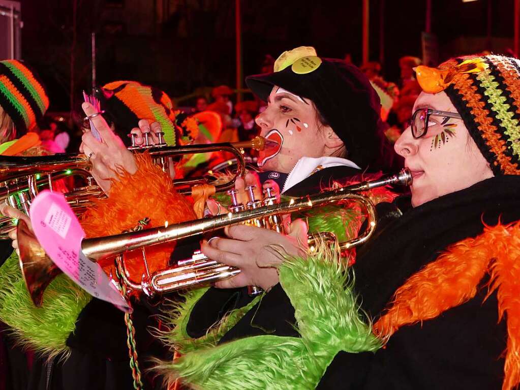 Impressionen vom Breisacher Gauklertag bei Nacht