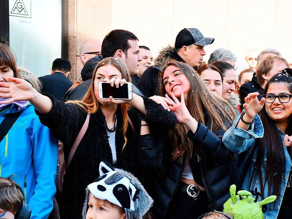 Impressionen vom Lrracher Fasnachtsumzug