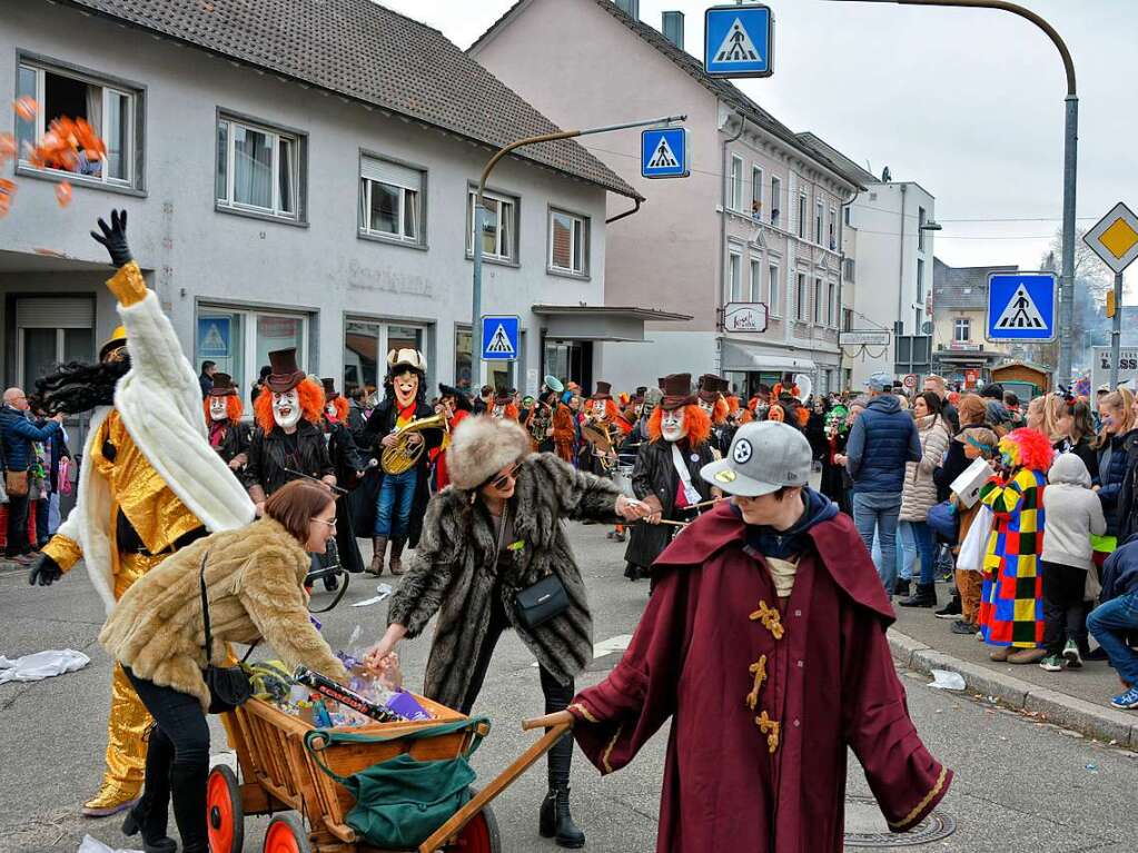 Eindrcke vom Fasnachtsumzug in Kandern