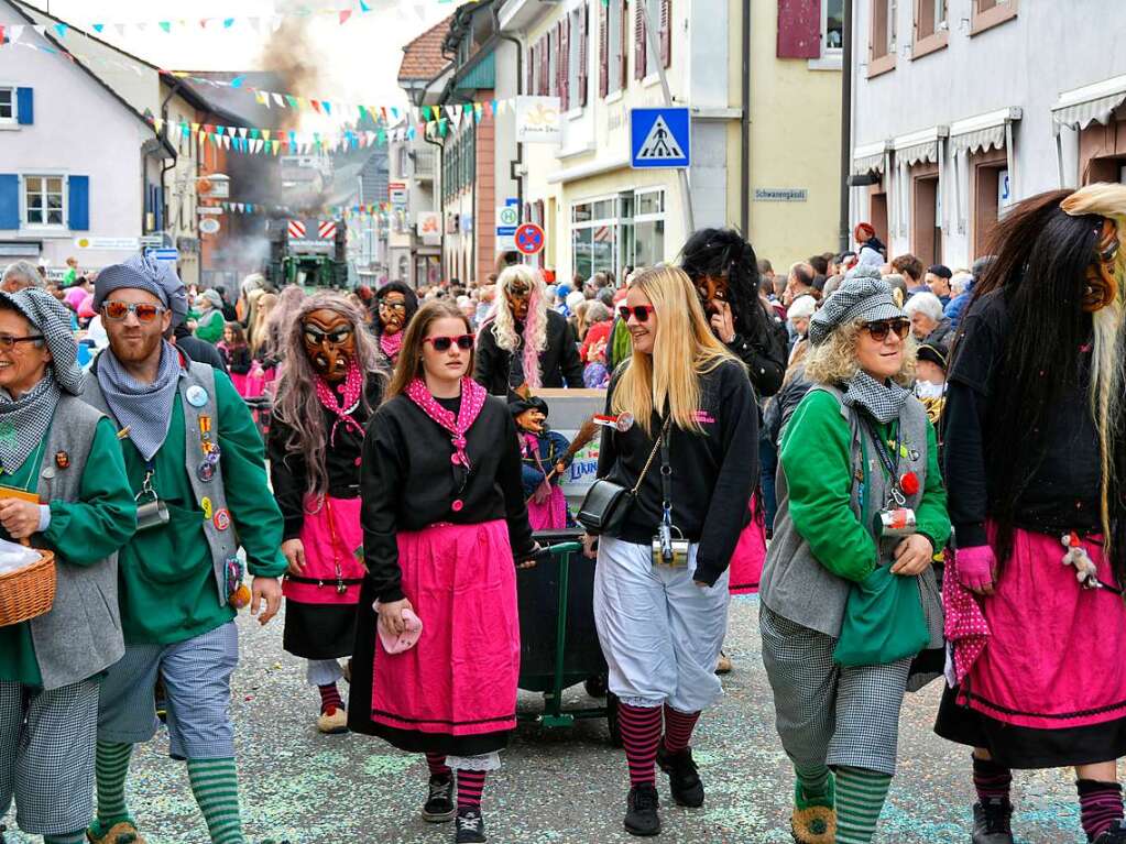 Eindrcke vom Fasnachtsumzug in Kandern