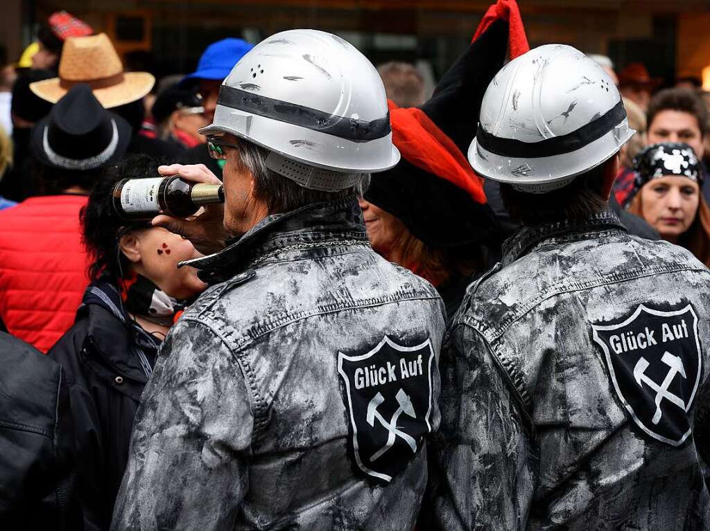 Straenfasnet in der Innenstadt