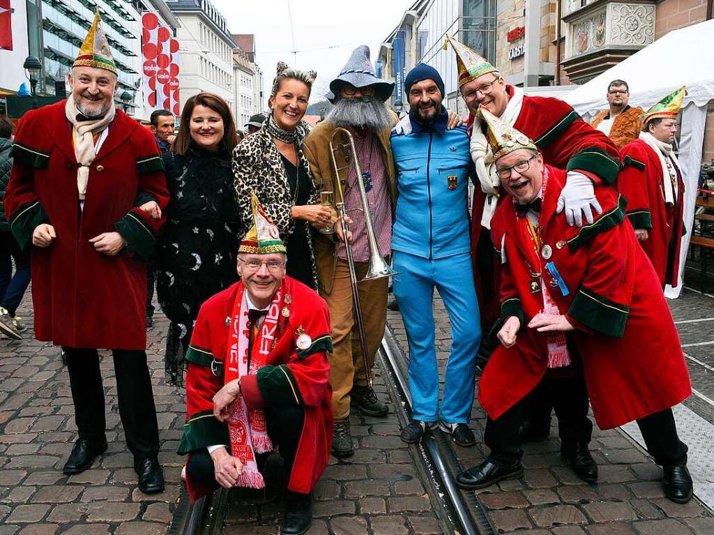 Straenfasnet in der Innenstadt