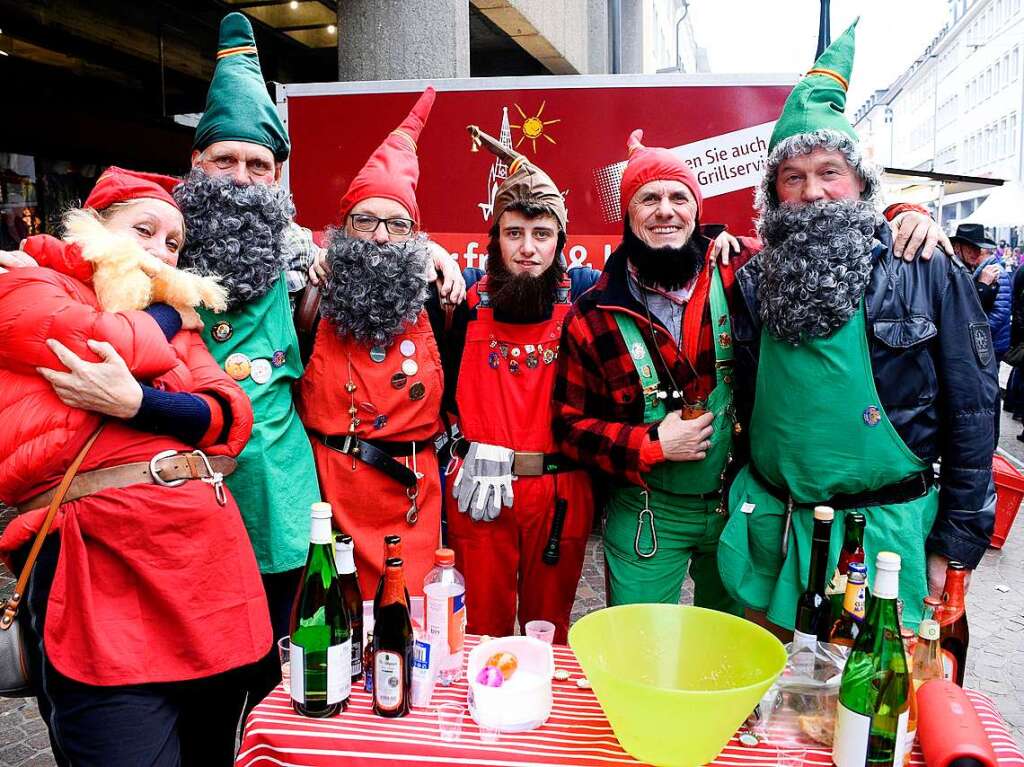 Straenfasnet in der Innenstadt