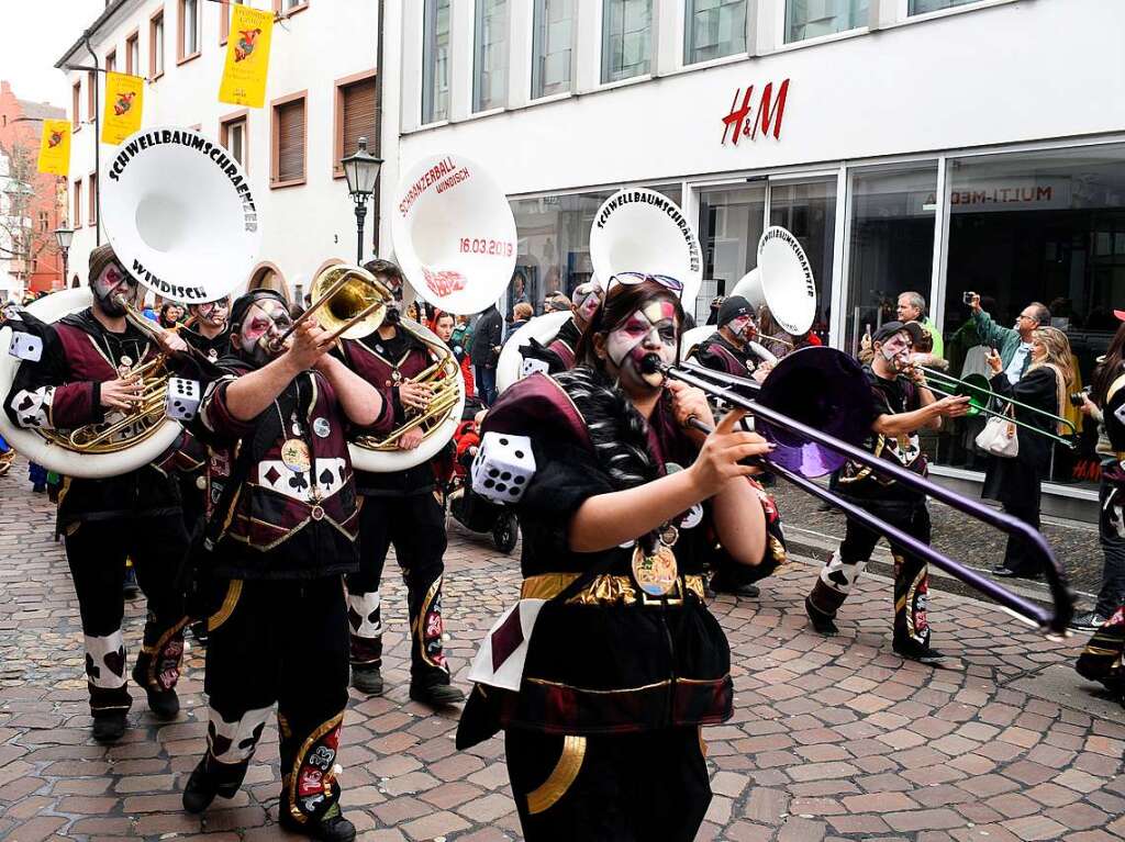 Straenfasnet in der Innenstadt