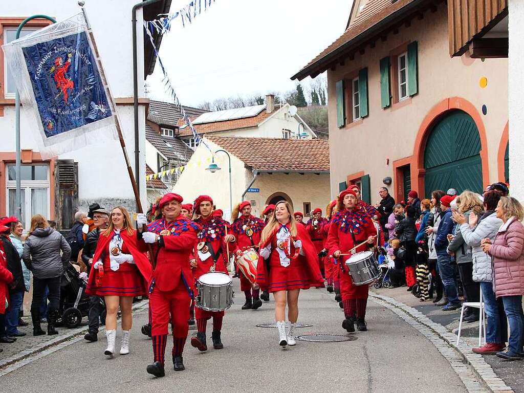 Impressionen vom Isteiner Fasnachtsumzug