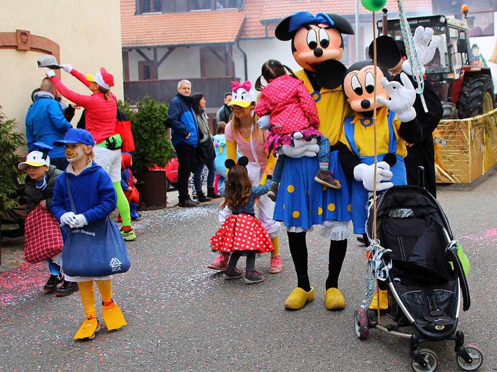 Impressionen vom Isteiner Fasnachtsumzug