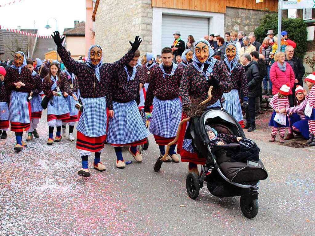 Impressionen vom Isteiner Fasnachtsumzug