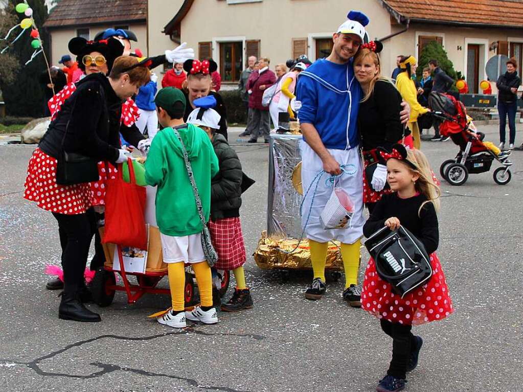 Impressionen vom Isteiner Fasnachtsumzug