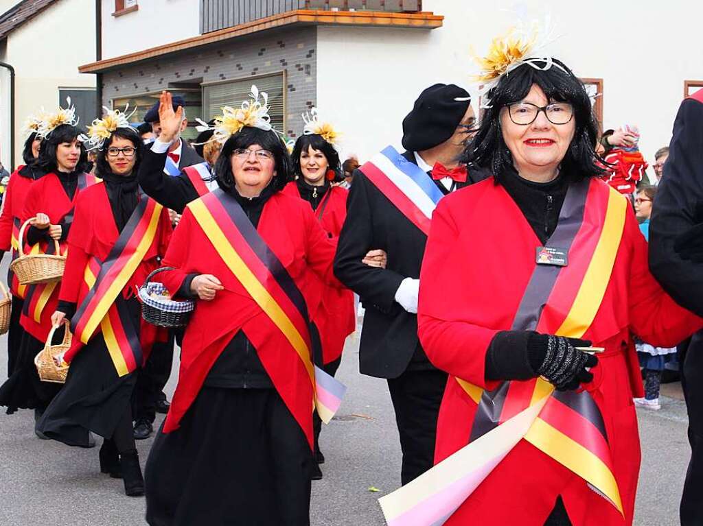 Das 25-jhrige Partnerschaftsjubilum feiern in diesem Jahr die Gemeinden Ringsheim und die franzsische Gemeinde Albigny; die Schluddisgruppe MOR       warfen schon einen Blick auf das besondere Ereignis im Oktober