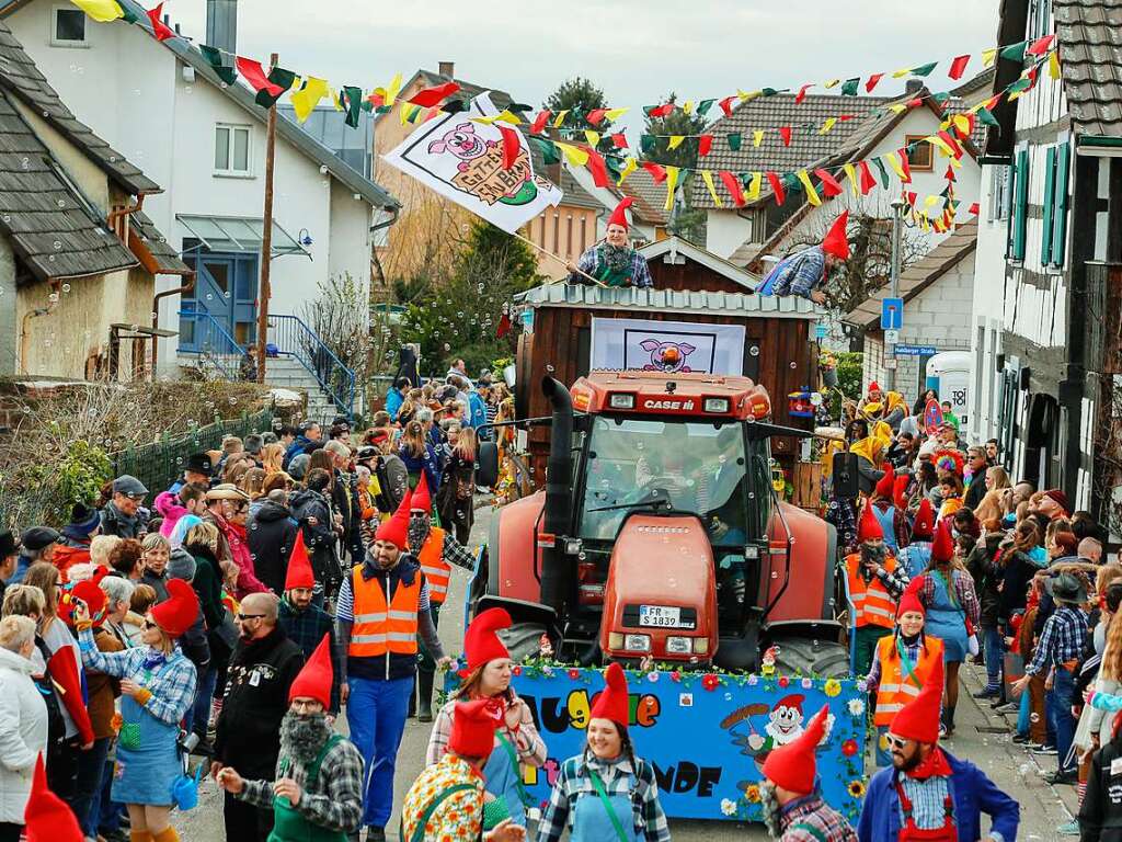 Der Umzug in Altdorf: Saubande Gottenheim