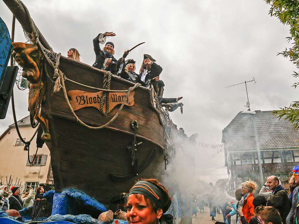 Der Umzug in Altdorf: Glotterpiraten