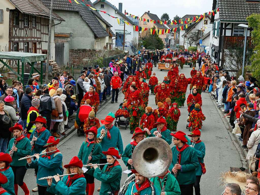 Der Umzug in Altdorf: Sendewelle