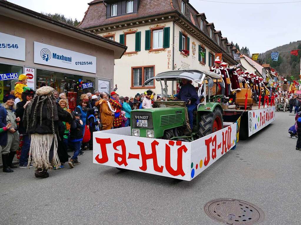 Impressionen vom Zeller Fasnachtsumzug