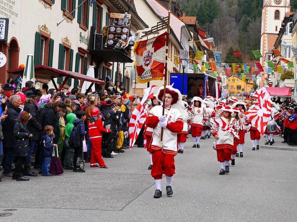 Impressionen vom Zeller Fasnachtsumzug