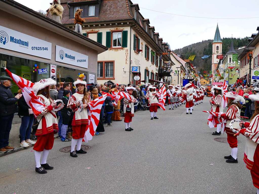 Impressionen vom Zeller Fasnachtsumzug