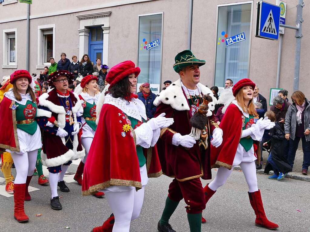 Impressionen vom Zeller Fasnachtsumzug