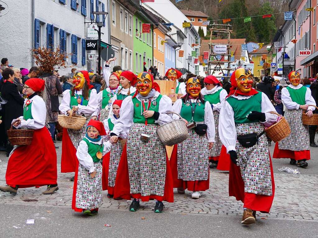 Impressionen vom Zeller Fasnachtsumzug