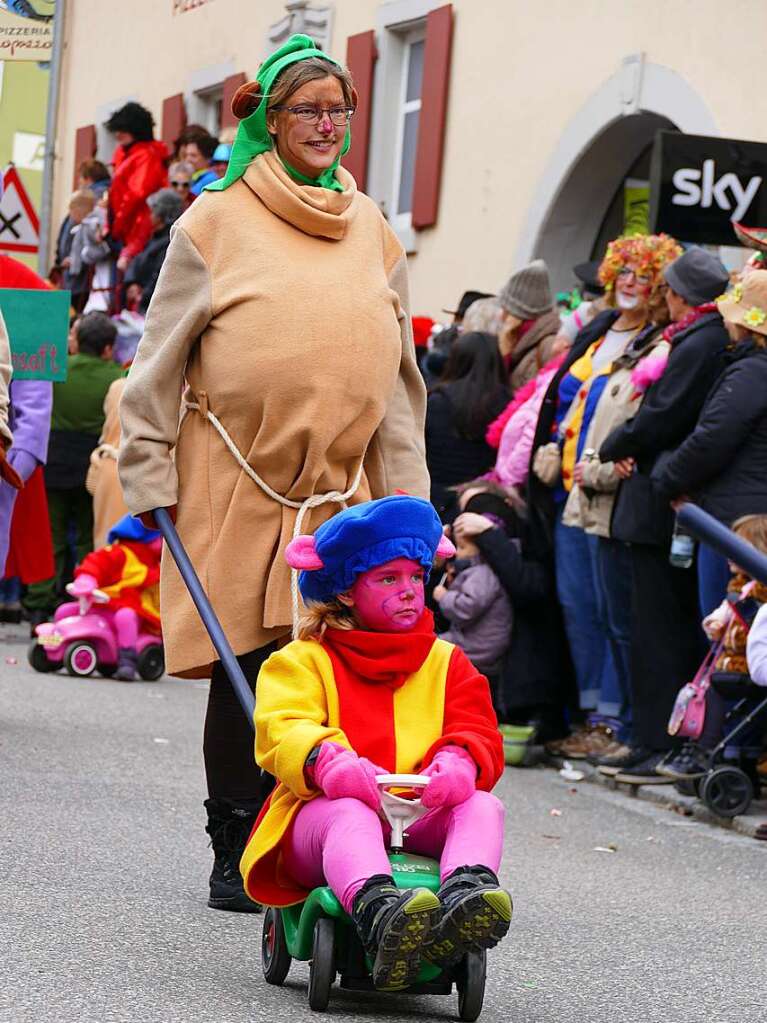 Impressionen vom Zeller Fasnachtsumzug