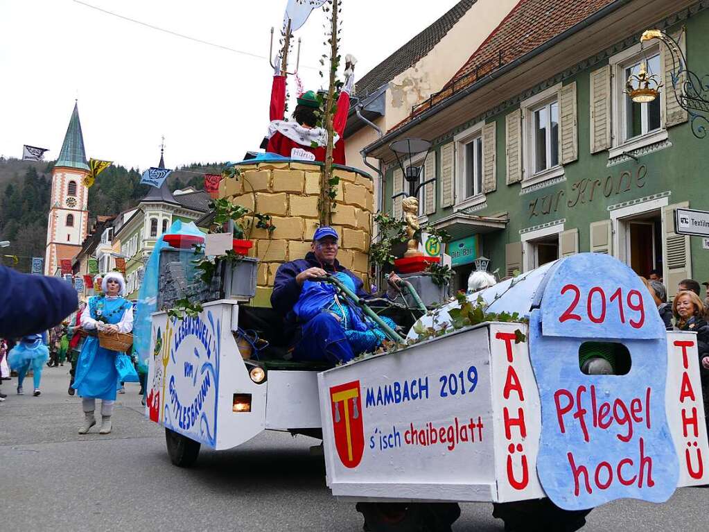 Impressionen vom Zeller Fasnachtsumzug