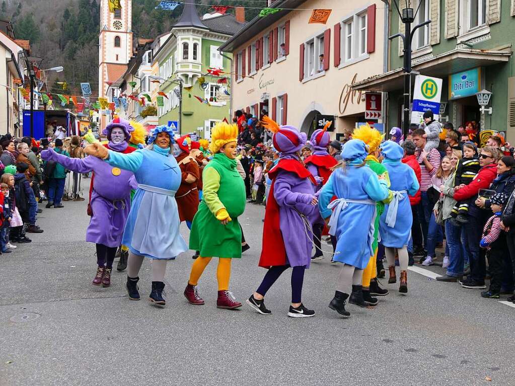 Impressionen vom Zeller Fasnachtsumzug