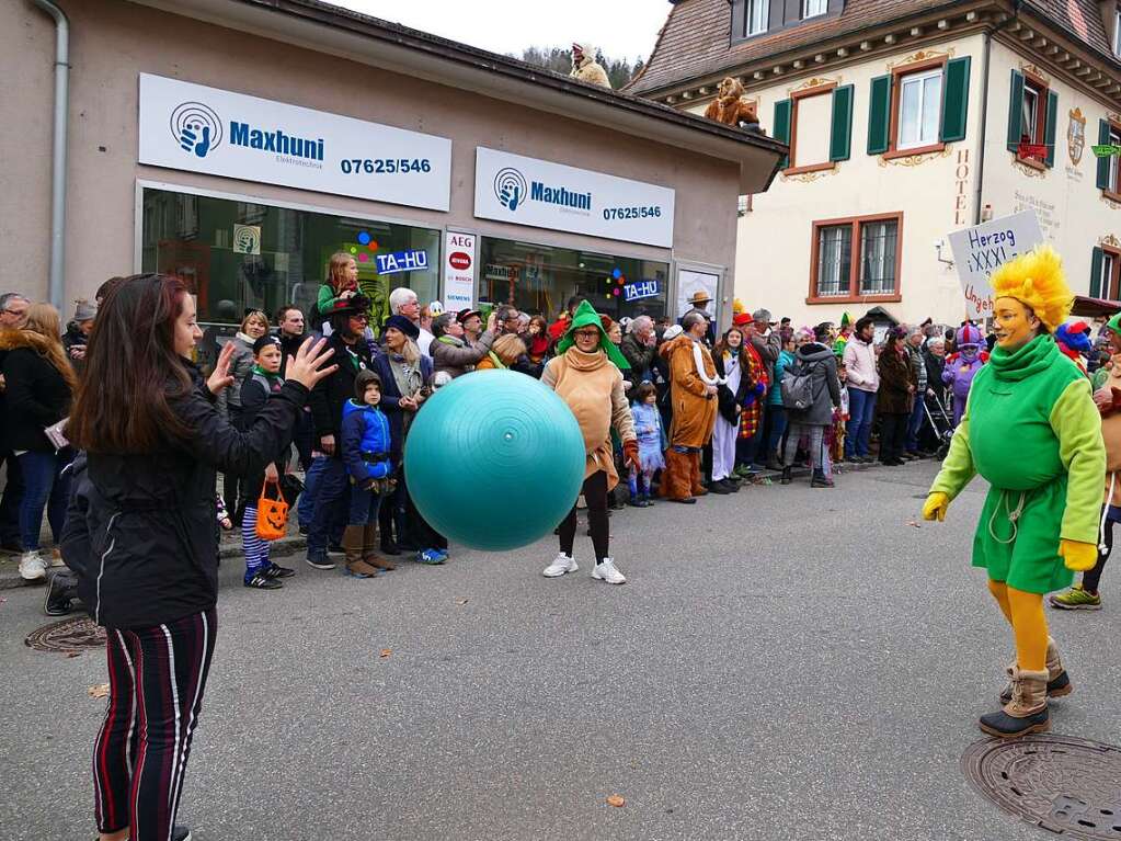 Impressionen vom Zeller Fasnachtsumzug