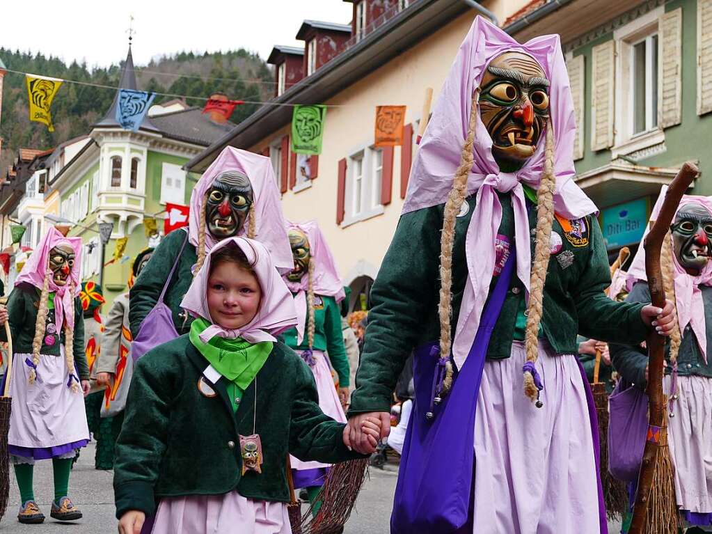 Impressionen vom Zeller Fasnachtsumzug