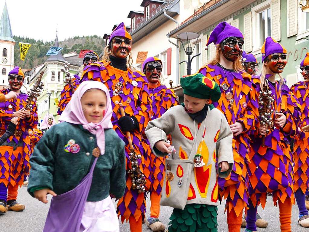 Impressionen vom Zeller Fasnachtsumzug