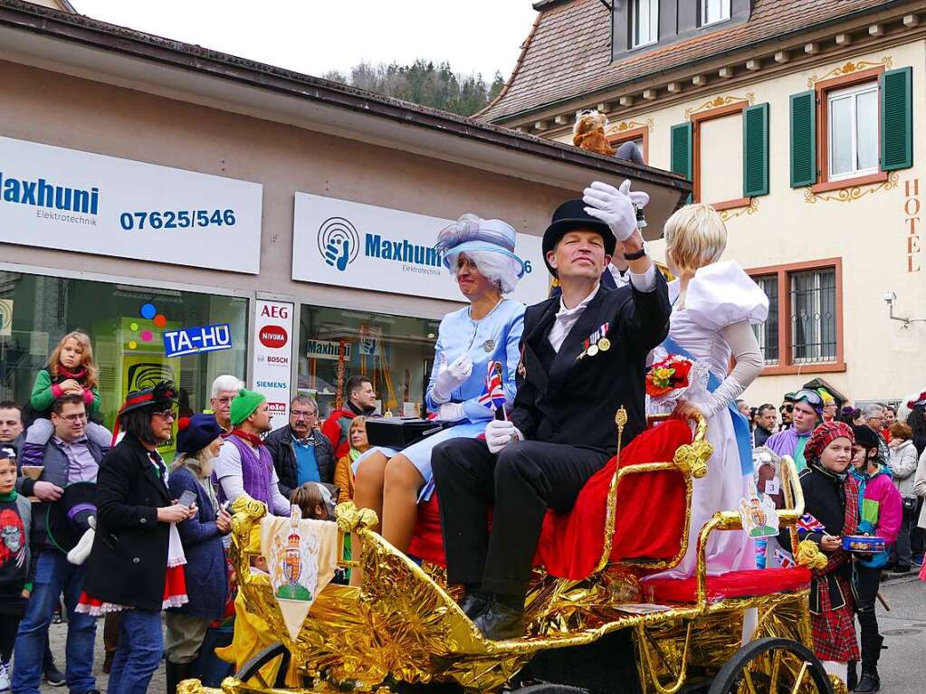 Impressionen vom Zeller Fasnachtsumzug